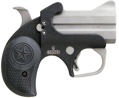 Bond Arms Backup Stainless / Black .45 ACP 2.5" Barrel 2-Rounds - $305.99