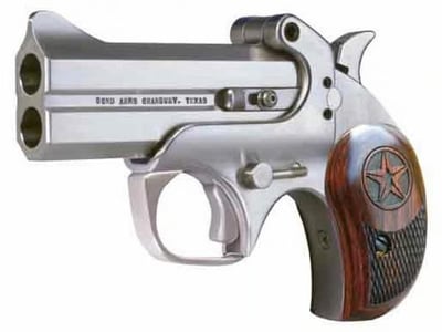 Bond Arms Century 2000 Defender Stainless .357 Mag/.38 SPL 3.5" Barrel 2-Rounds - $399.99