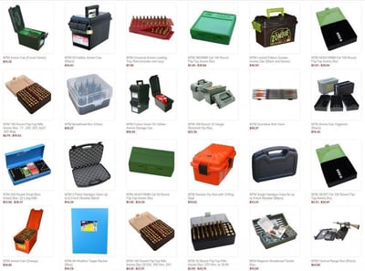 MTM Ammo boxes from - $1.48 (Free S/H over $25)
