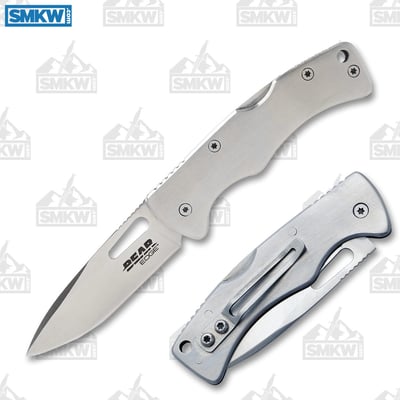 Bear & Son Bear Edge Slim Profile Small Lockback 440 Stainless Steel Construction - $8.99 (Free S/H over $75, excl. ammo)