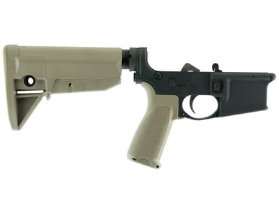 Bravo Company LRG-STK-MOD-0-FDE LOWER GRP W/STK - $319.99 (add to cart price) 