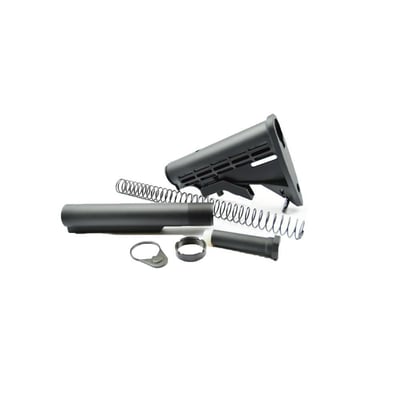 NBS Mil-Spec LE Style Carbine Stock & Buffer Kit - AR15-Stock-Buffer-Kit - $19.95