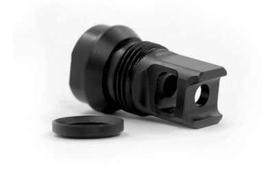 Breek Arms 2BO-S Short Single Port Muzzle Brake, 223 / 5.56 1/2x28, Black - $22.53 (Add to Cart Price)