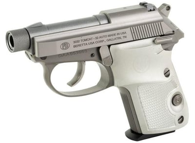 Beretta 3032 Tomcat Covert .32 ACP 2.9" barrel 7 Rnds Silver - $539 (Add To Cart)