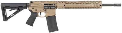 BRO Fallout-15 5.56 NATO Semi-Auto Rifle, 16" Barrel, 30rd, Billet Lower, Forged Upper, 12" Hybrid Rail. FDE - $999.99