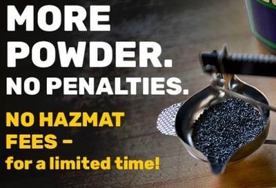 $0 HazMat Shipping Fee on All Primer&Powder Orders @Brownells
