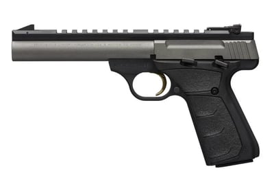 Browning Buck Mark Field Target .22 LR 5.5" 10rd Pistol Tungsten Cerakote - $399.99 (Free S/H on Firearms)