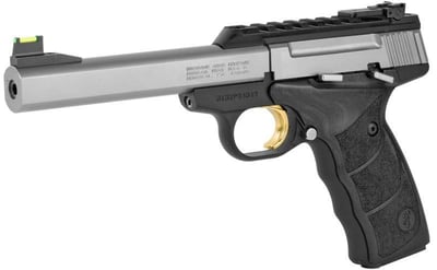 Browning Buck Mark Plus Stainless .22 LR 5.5" Barrel 10-Rounds - $429.99 