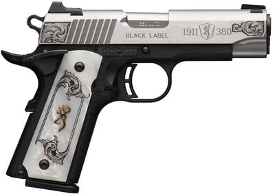 Browning 1911-380 Black Label Medallion .380 ACP 3.625" barrel 8 Rnds - $771.80 + Free Shipping (Free Shipping on $100+ Orders)