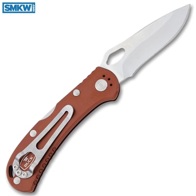 Buck 722 Spitfire 420HC Stainless Steel Blade Brown Aluminum Handle - $34.99 (Free S/H over $75, excl. ammo)