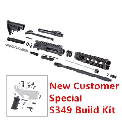 AR-15 16“556 1：7 10”Quadrail Rifle Kit with LPK - $349 Shipped 