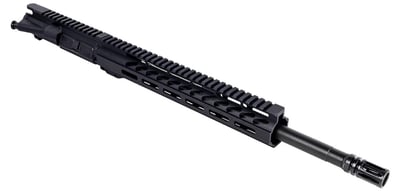 Builder's Grade 16" 5.56 Upper, Black, A2, 12" M-LOK Slant Cut, NO BCG & CH - $155.96 after Code: BUILDUP20