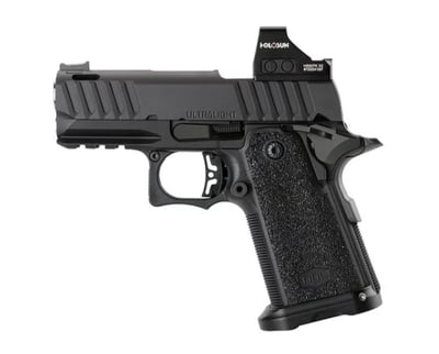 Bul Armory Ultralight 9mm, 3.25" Barrel, 16 RDs, BAO Micro Optics System, Black (Optic Shown Not Included) - $1749.99 