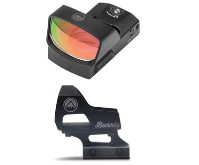 Burris FastFire4 Reflex Red Dot Sight & Burris AR-F4 Mount – Bundle - $199.99 