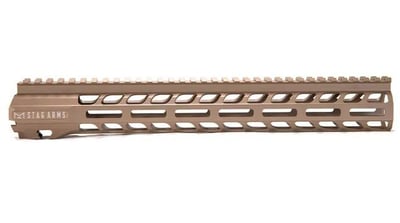 Stag 15 13.5" Slimline M-LOK Handguard - FDE (BLEM) - $126.34 (Free Shipping over $99)