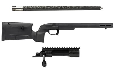 Stag Pursuit Bundle: 20" .308 Win Proof Carbon Fiber Barrel & Short Action w/ Black KRG Bravo Chassis - $1599.99 (Free Shipping over $99)