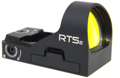 C-More Systems Micro Red Dot Sight RTS2B V5, 6 MOA, 1x Magnification, Made of Aircraft Grade Aluminum, Adjusts for Wind & Elevation, Ultra Bright, All Weather, Waterproof, Lightweight, Matte Black - $263.06 + FREE Shipping