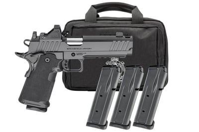 Springfield Armory Prodigy Gear Pac 1911 Ds 9mm 17-Rds 5 " Barrel Polymer Grip, Viridian Rfx-11 - $1259.99  