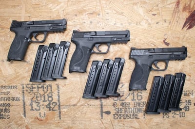 Smith & Wesson M&P9 M2.0 9mm Full-Size Police Trade-In Pistols with Night Sights (Very Good Condition) - $349.99 (Free S/H on Firearms)