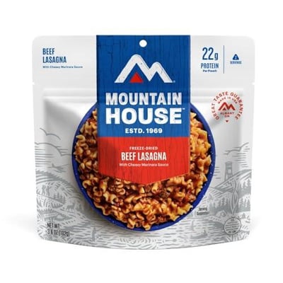 Mountain House Lasagna with Meat Sauce Freeze Dried Backpacking & Camping Food 2 Servings - $8.03 + FREE Shipping
