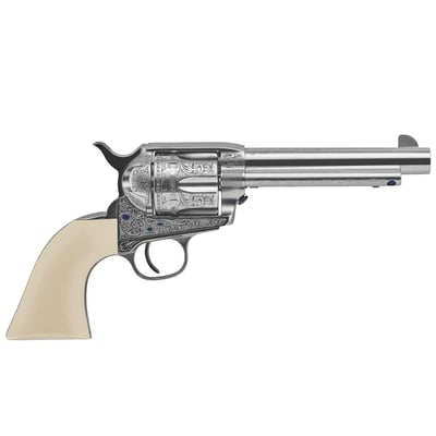 Uberti 1873 Single Action Cattleman NM Outlaws & Lawmen "Teddy" .45 Colt 5.5"Bbl F/N Plated Steel Revolver 356719 - $1108.63 (Free Shipping over $250)