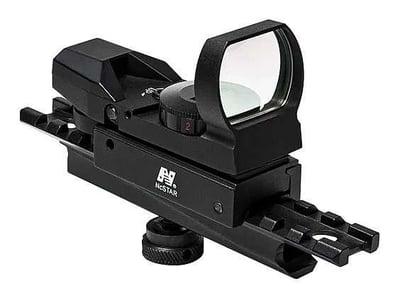 NcStar AR Combo Red / Green 4-Reticle Reflex Sight w/ AR-15 Carry Handle Adapter - $43.09 
