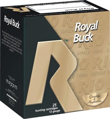 Rio Ammunition Royal Buck 12 Gauge Ammo 2-3/4" #00 Buckshot 9 Pellets 250 rnd - $124.99 + Free Shipping (Free Shipping on $100+ Orders)