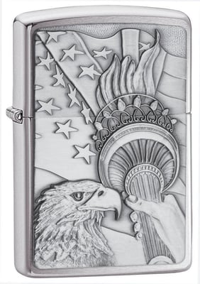 Zippo Something Patriotic Lighter - $13.83 + Free S/H over $49 (Free S/H over $25)