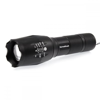 Seresroad 800 Lumens Led Tactical Flashlight Adjustable Focus Water Res 5 Modes - $7.99 + FS over $49 (Free S/H over $25)