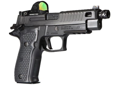 Sig P226 Zev 9mm, 4.9" TB, Romeo1 Pro, G10 Grips, Black, 15rd - $1999.99