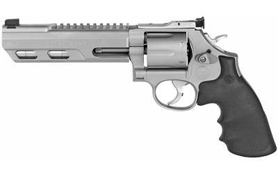 Smith & Wesson Performance Center Model 686 Competitor .357 Mag Revolver 6rd 6", Matte Silver - 170319 - $1099.99 