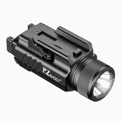36% off EZshoot 2000 Lumen Pistol Light with Quick Release, Magnetic Rechargeable Pistol Flashlight with Adjustable Slide Rail, Picatinny Flashlight with Strobe Mode for Home Defense, Hunting w/code CMGXMJ9B - $31.99 + FREE Shipping