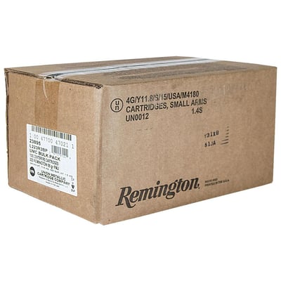 Remington UMC Bulk Rifle Ammunition .223 Rem 55gr MC 1000/ct (Bulk) - $589.99 