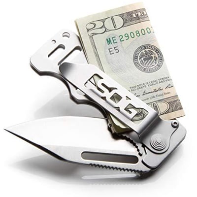 SOG Cash Card Money Clip Pocket Knife - $25.44 + FREE Shipping