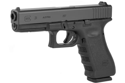 Glock 31 .357 Sig 4.49" Striker Fired 10Rd Black - $549 w/code "JANUARY12"