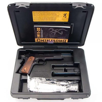 BROWNING FIREARMS 1911-22 A1 22LR BL 4.25 10PLUS - $525.99 (Free S/H on Firearms)