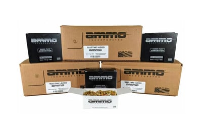 AMMO INC Signature 9mm 115Gr TMC Ammo 1000 RDS - 9115TMC-A50-1000 - $259.99 (Free S/H over $175)