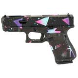 Glock 19 Gen5, 9MM, 4.02" Barrel, 15 Rds, Black/Cyan/Purple Cerakote - $739.99