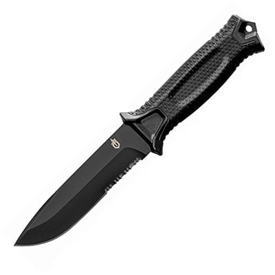 Gerber StrongArm Fixed Blade Knife, Serrated Edge, Black - $47.82 + Free Shipping (Free S/H over $25)