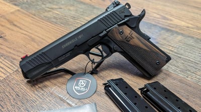Gforce 1911 Chronicles 9mm 5” Barrel Blued with Walnut Grips 2-Magazines - $344.99