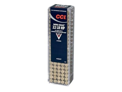CCI Mini-Mag 22LR Ammo 36 Grain Plated Hollow Point - $9.89 (Free Shipping on $100+ Orders)