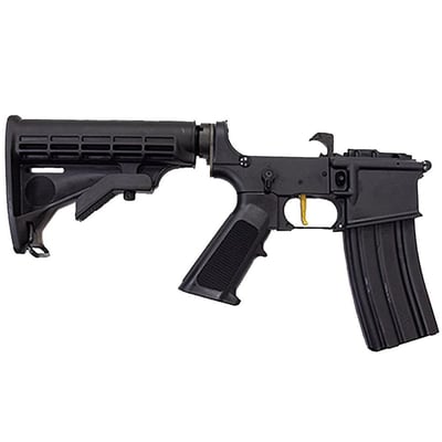 Franklin Armory M4-BLR Lower Receiver w/Binary Straight Gold Trigger, Multi - FAR00-20019-TIN - $369.99 