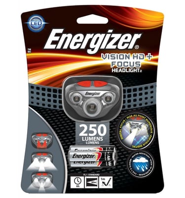 Energizer Vision HD+ Focus LED Headlamp (Batteries Included) - $15.41 + Free S/H over $49 (Free S/H over $25)