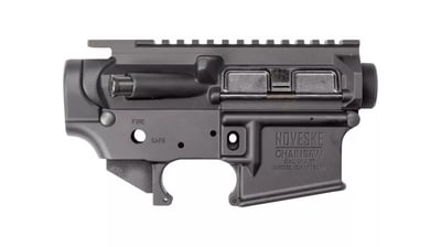 Noveske Chainsaw AR-15 Upper and Lower Receiver Set, 5.56 NATO, Black Hardcoat Anodized - $451