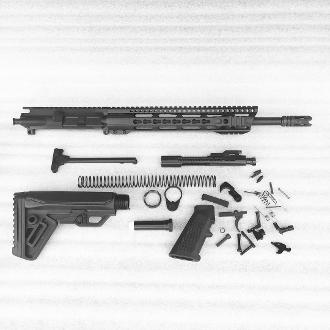 *Rifle Build Kit* CHF 14.7 Pin/Weld Ar15 5.56 1:7 w/ 12" Rail - $379