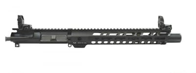 PSA 10.5" CHF 5.56 NATO 1/7 M-lok Slant 12" Upper With MBUS Sight Set - No BCG or CH - $499.99