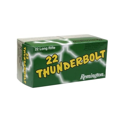 Remington Thunderbolt 22LR Lead Round Nose 500 Rounds - $79.99