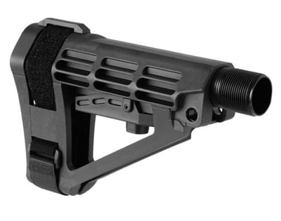 BACKORDER SB Tactical SBA4 5-position Pistol Stabilizing Brace Black - $96.99 w/code "ULTIMATE20" (Buyer’s Club price shown - all club orders over $49 ship FREE)