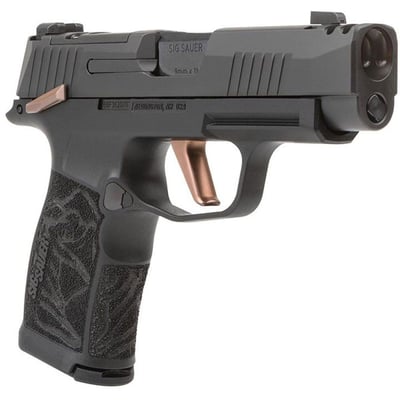 Sig Sauer P365XL Rose 3.1" 9mm 12Rd Compact Semi-Auto Pistol - Black - 365XL9ROSEMS - $807.49 w/code "August15" (FREE Shipping over $50)