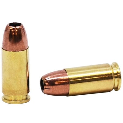 CCI Blazer Brass Handgun Ammunition 9mm Luger 115gr JHP 1145 fps 20/ct - $8.49